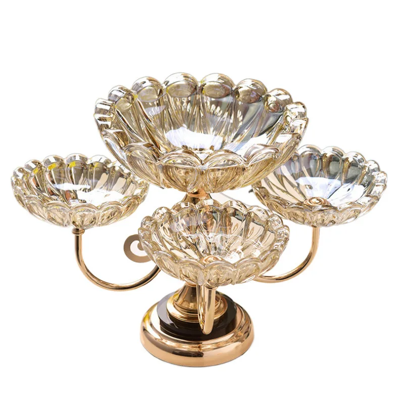 High value European fruit plate household living room coffee table modern creative multi-layer light luxury snack sugar
High value European fruit plate household living room coffee table modern creative multi-layer light luxury snack sugar