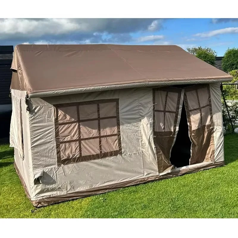 Inflatable home Camping Tent Inflatable Shelter Camping Room For Emergency with Full blackout Single moisture permeability
Inflatable home Camping Tent Inflatable Shelter Camping Room For Emergency with Full blackout Single moisture permeability