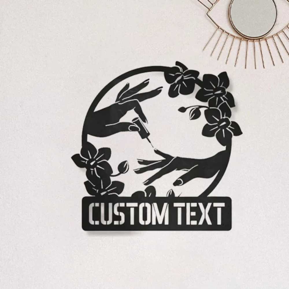 Alluring Art Deco Custom Cartoon Metal Wall Decor in Matte Finish, Pre - Pasted and Reusable for Nail Salon & Home Vintage Decor
Alluring Art Deco Custom Cartoon Metal Wall Decor in Matte Finish, Pre - Pasted and Reusable for Nail Salon & Home Vintage Decor