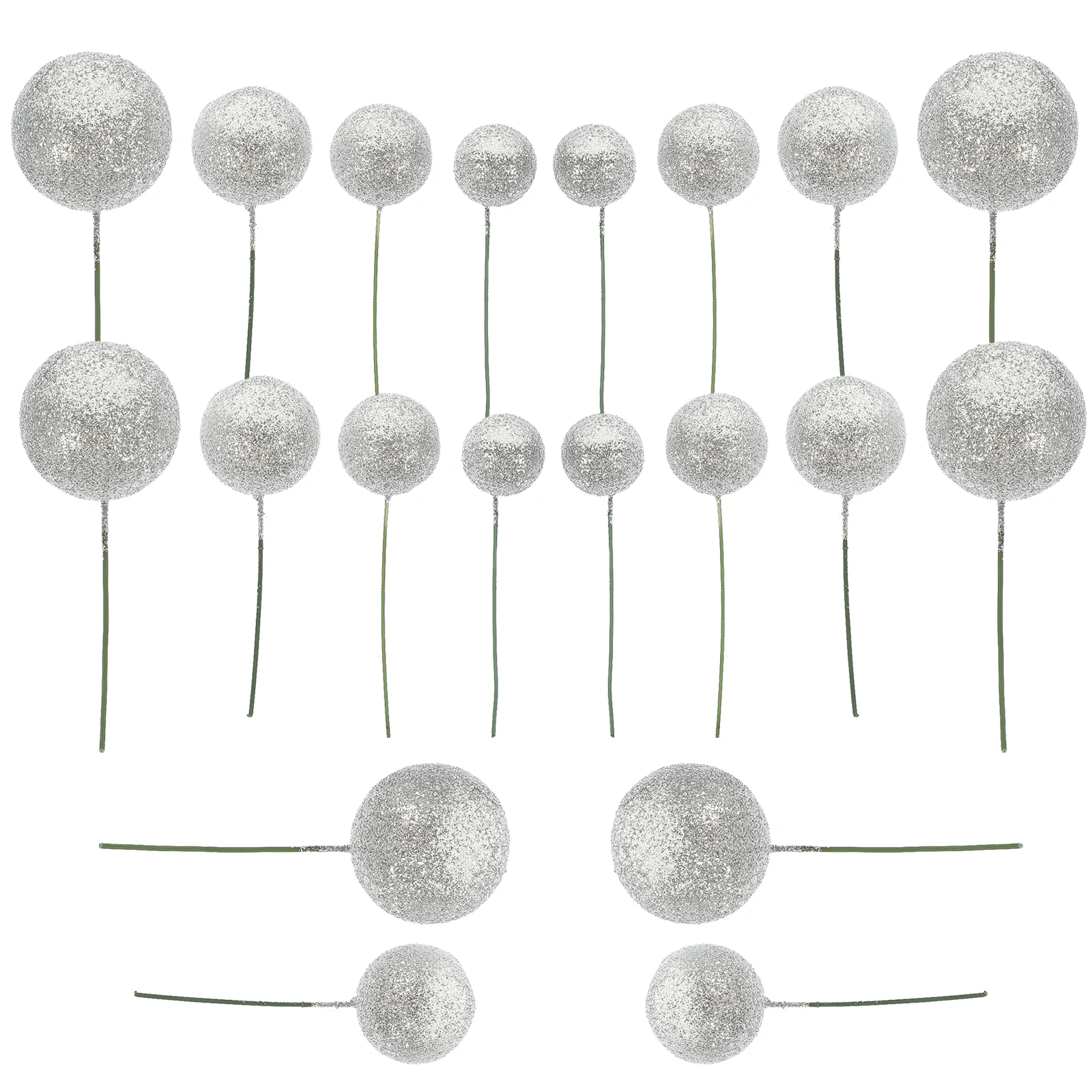 20 Pcs Decoration Balls Glitter Foam Cake Supplies DIY Party Wedding Decorations Mini Cupcake Toppers Cake
20 Pcs Decoration Balls Glitter Foam Cake Supplies DIY Party Wedding Decorations Mini Cupcake Toppers Cake