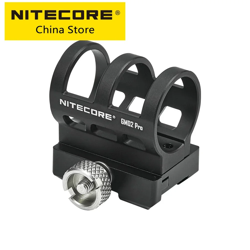 Original Nitecore GM02Pro Waepon G-Mount 25.8~26.5mm Flashlight Accessories ALUMINIUM ALLOY Suitable MH25Pro MH12Pro Srt7i Srt6i
Original Nitecore GM02Pro Waepon G-Mount 25.8~26.5mm Flashlight Accessories ALUMINIUM ALLOY Suitable MH25Pro MH12Pro Srt7i Srt6i
