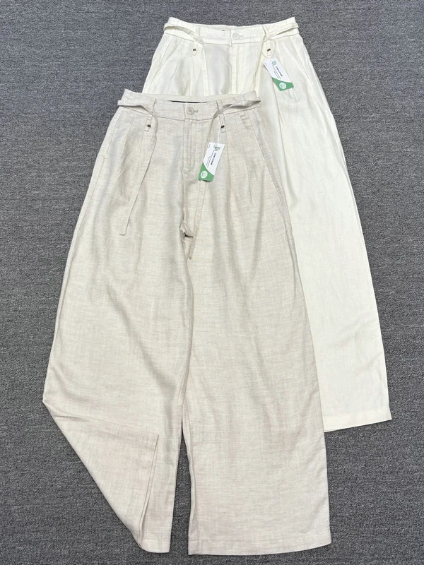 Linen Wide Leg Pants Women's Summer 2026 Natural Waist Tie Belt Drapey Breathable Sweatproof Old Money Style Casual Trousers
Linen Wide Leg Pants Women's Summer 2026 Natural Waist Tie Belt Drapey Breathable Sweatproof Old Money Style Casual Trousers