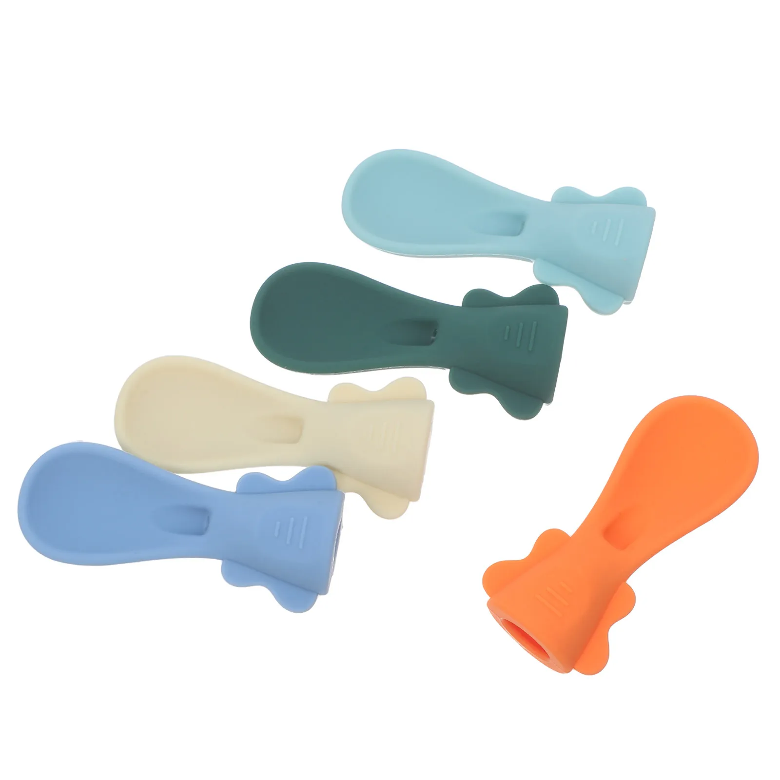5Pcs Baby Food Pouch Spoon Attachments Soft Silicone Spout Portable Feeding Spoon for Infant Toddler Travel Food Dispenser
5Pcs Baby Food Pouch Spoon Attachments Soft Silicone Spout Portable Feeding Spoon for Infant Toddler Travel Food Dispenser
