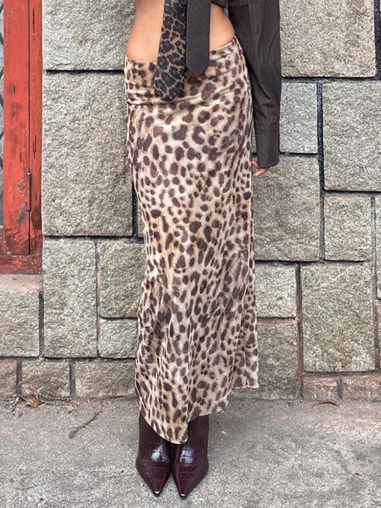 2025 Summer Leopard Print Long Skirts for Women Elegant Chic Female Slim Fit Mesh Skirt High Street Girls Clothes Vacation Dress
2025 Summer Leopard Print Long Skirts for Women Elegant Chic Female Slim Fit Mesh Skirt High Street Girls Clothes Vacation Dress