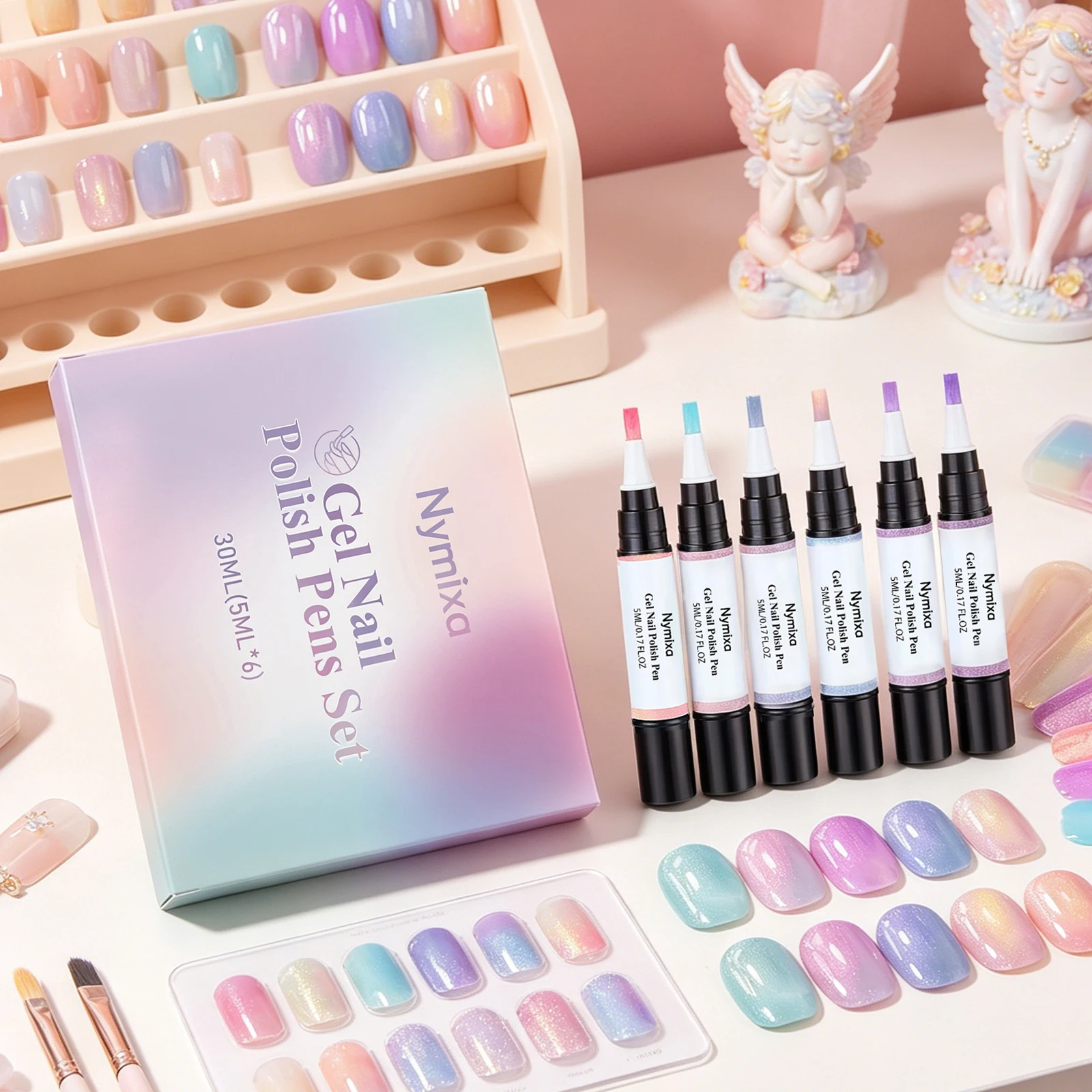 Macaron Nail Polish Pen Pearlescent High Pigment Easy Drawing Multi Pattern Creation Home Manicure Nail Gel Polish Pen Set
Macaron Nail Polish Pen Pearlescent High Pigment Easy Drawing Multi Pattern Creation Home Manicure Nail Gel Polish Pen Set