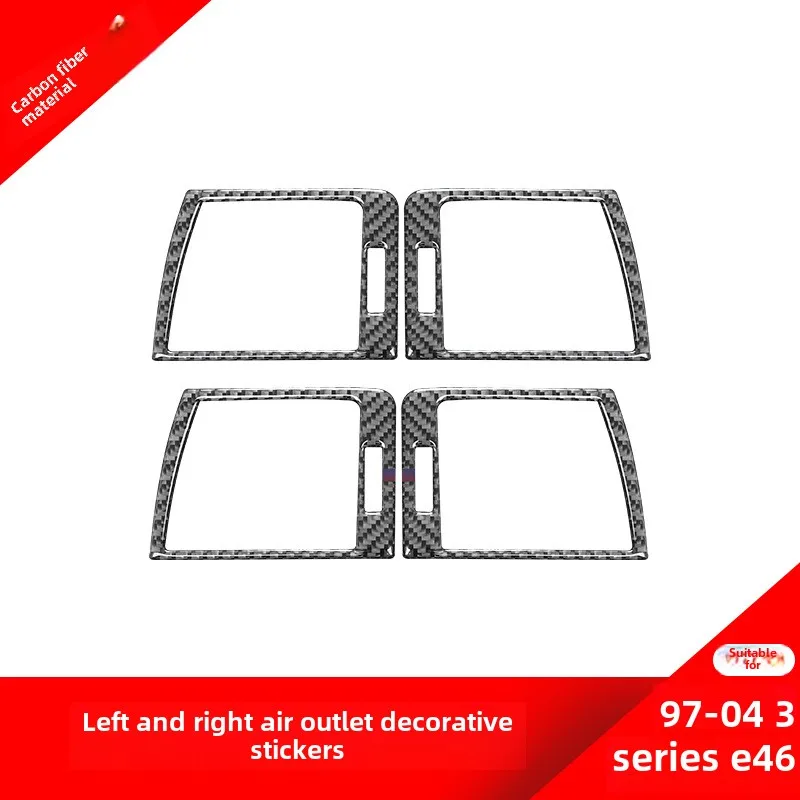 Suitable for Bmw97-04Style3Seriese46Interior Left and Right Air Conditioners Decorative Vent Sticker Carbon Fiber Modification
Suitable for Bmw97-04Style3Seriese46Interior Left and Right Air Conditioners Decorative Vent Sticker Carbon Fiber Modification
