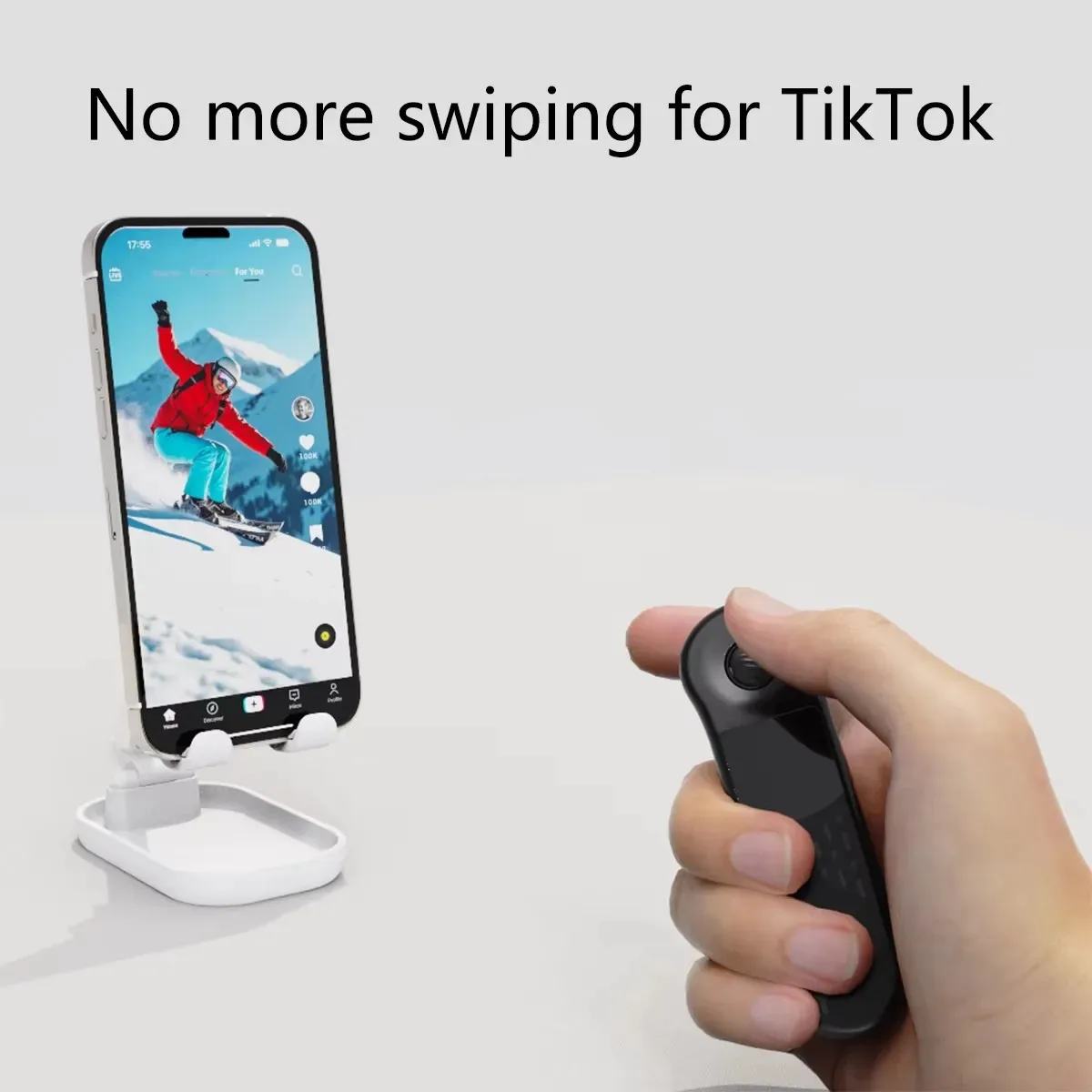 Remote Control Wireless Bluetooth Dual-mode Mouse Web page scrolling TikTok browsing Air Laser Mice For PC Tablet Phone Gifts
Remote Control Wireless Bluetooth Dual-mode Mouse Web page scrolling TikTok browsing Air Laser Mice For PC Tablet Phone Gifts