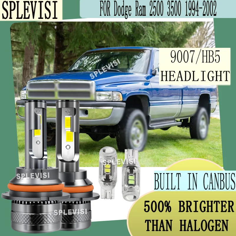 9007/HB5 Double ball bearing fan 360 Degrees Led Headlight For Dodge Ram 2500 3500 1994 1995 1996 1997 1998 1999 2000 2001 2002
9007/HB5 Double ball bearing fan 360 Degrees Led Headlight For Dodge Ram 2500 3500 1994 1995 1996 1997 1998 1999 2000 2001 2002