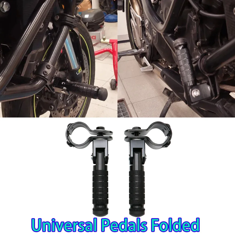 Universal Motorcycle Folded Footrest Footpeg CNC Aluminum Foldable Pedals For Yamaha Honda Suzuki Kawasaki Scooter Bicycle
Universal Motorcycle Folded Footrest Footpeg CNC Aluminum Foldable Pedals For Yamaha Honda Suzuki Kawasaki Scooter Bicycle