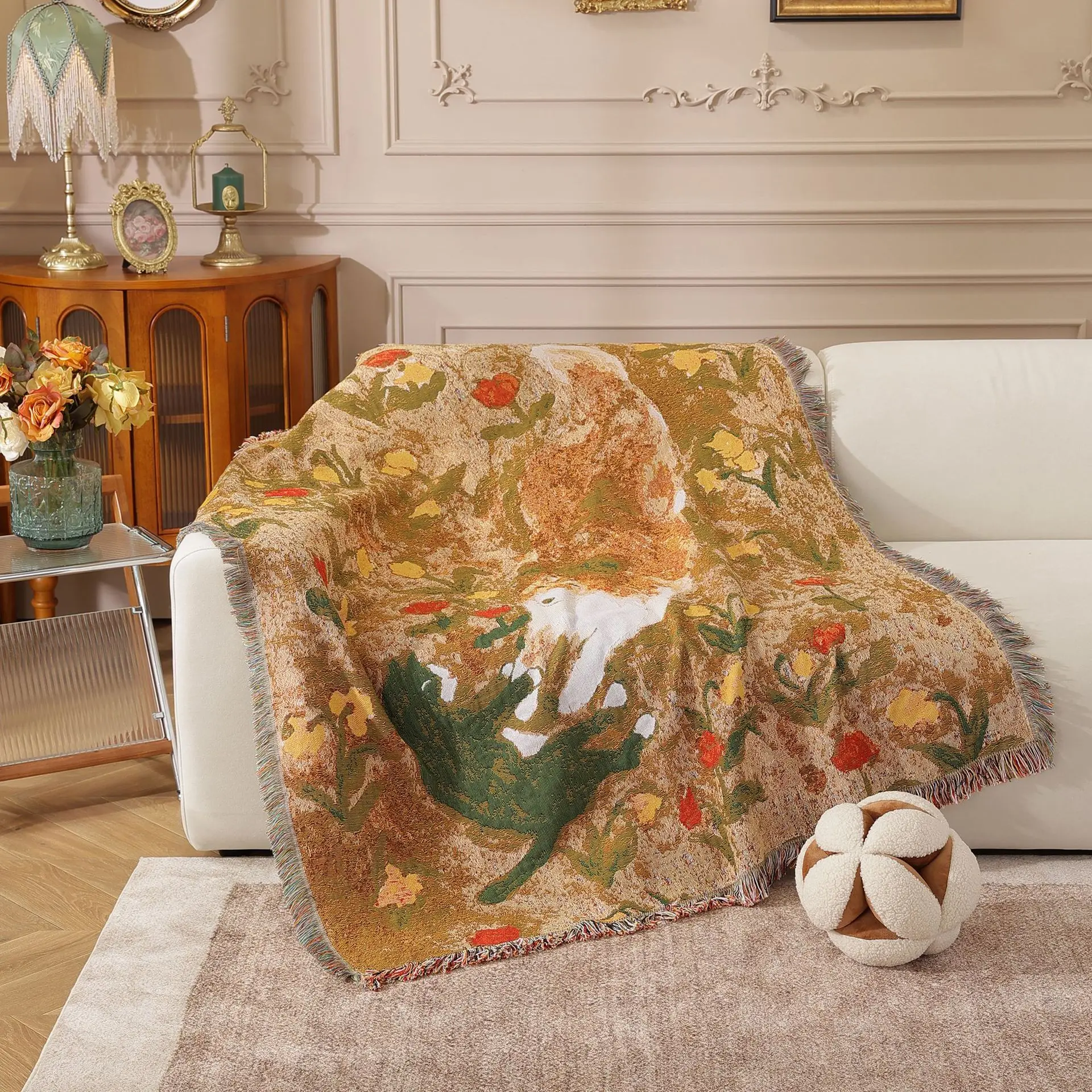 Nordic Cute Wind Sofa Blanket Decorative Tapestry Air Conditioner Cover Camping Towel Cozy Companion
Nordic Cute Wind Sofa Blanket Decorative Tapestry Air Conditioner Cover Camping Towel Cozy Companion