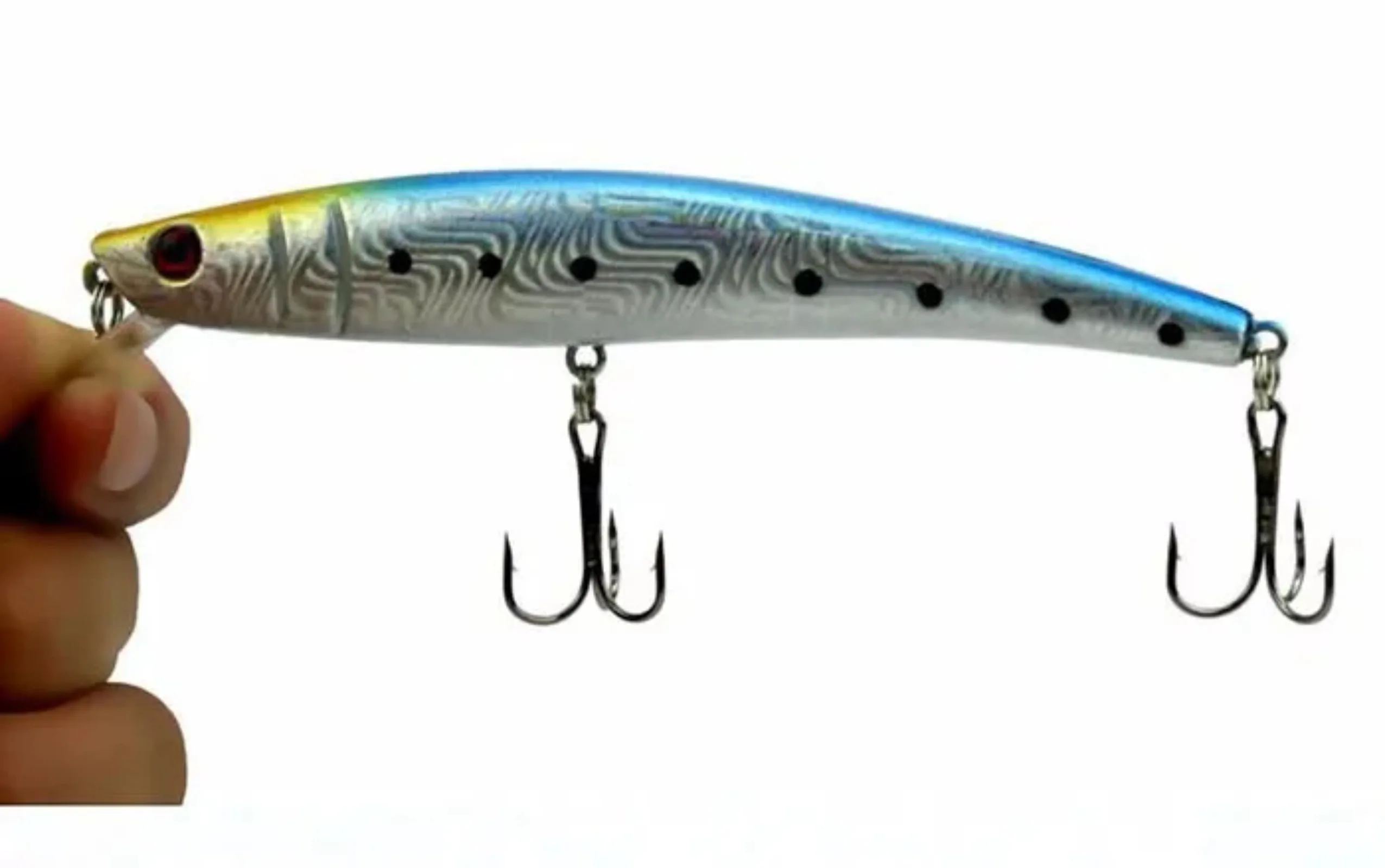 110mm 13g Bionic Minnow Fishing Lure Hard Wobbler Crankbait with 3D Eyes Treble Hooks for Bass Pike Trout Saltwater Freshwater
110mm 13g Bionic Minnow Fishing Lure Hard Wobbler Crankbait with 3D Eyes Treble Hooks for Bass Pike Trout Saltwater Freshwater