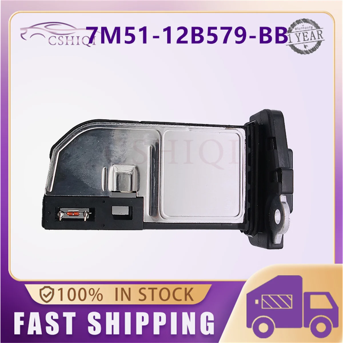 7M51-12B579-BB Mass Air Flow Meter Sensor MAF For Ford C-Max Focus Fusion Transit Kuga Mondeo VOLVO C30 7M5112B579BB
7M51-12B579-BB Mass Air Flow Meter Sensor MAF For Ford C-Max Focus Fusion Transit Kuga Mondeo VOLVO C30 7M5112B579BB