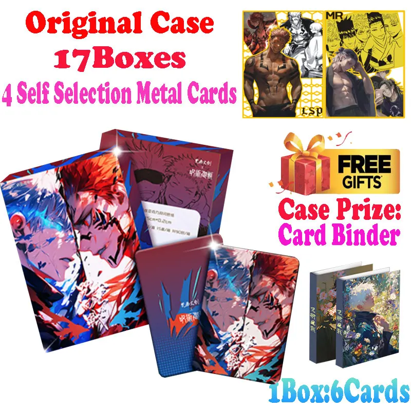 Newest Wholesale Fanhua Culture Jujutsu Kaisen Colored Paper JJK Trading Collection Card Anime Gojo Satoru ACG TCG Hobbies Gift
Newest Wholesale Fanhua Culture Jujutsu Kaisen Colored Paper JJK Trading Collection Card Anime Gojo Satoru ACG TCG Hobbies Gift