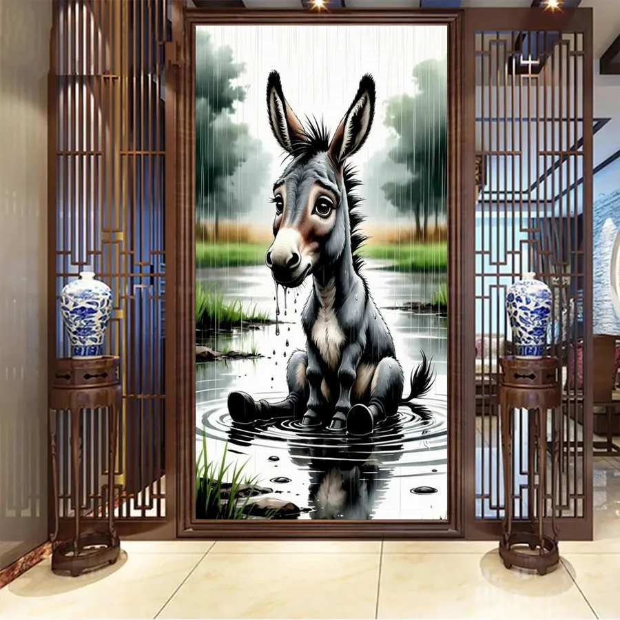 Fullcang дождливый день осел большой размер Diy наборы для алмазной живописи животные полная квадратная круглая дрель мозаика вышивка картина
Fullcang дождливый день осел большой размер Diy наборы для алмазной живописи животные полная квадратная круглая дрель мозаика вышивка картина