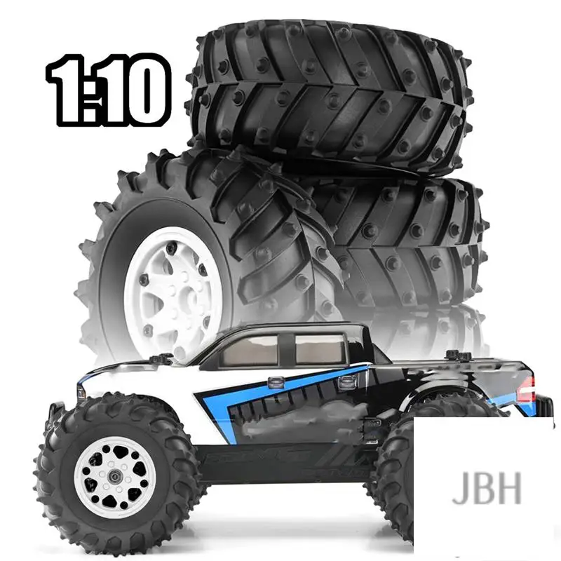 WJ-4Pcs 128Mm 1/10-Monster Beadlock Wheel Rim Rubber Tire Set For 1/10 RC Crawler Car TRX4 D90 D110 Axial SCX10
WJ-4Pcs 128Mm 1/10-Monster Beadlock Wheel Rim Rubber Tire Set For 1/10 RC Crawler Car TRX4 D90 D110 Axial SCX10