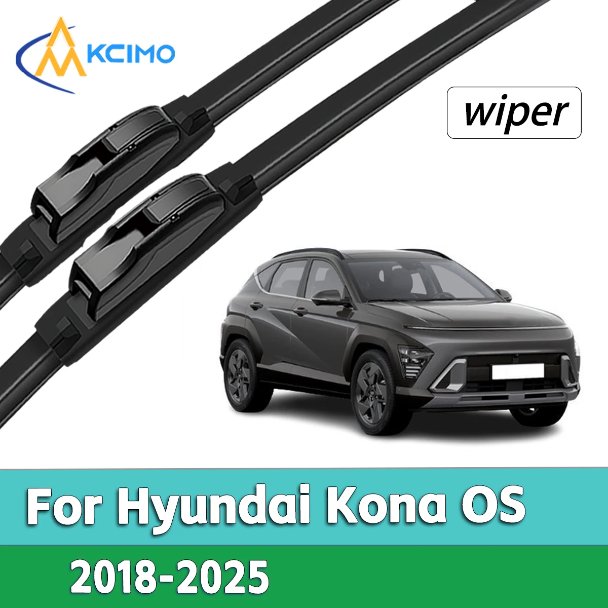 Front Windshield Wiper Blades For Hyundai Kona OS SX2 2018-2025 All Weather Silent Streak Free Rubber Window Wiper Replacement
Front Windshield Wiper Blades For Hyundai Kona OS SX2 2018-2025 All Weather Silent Streak Free Rubber Window Wiper Replacement