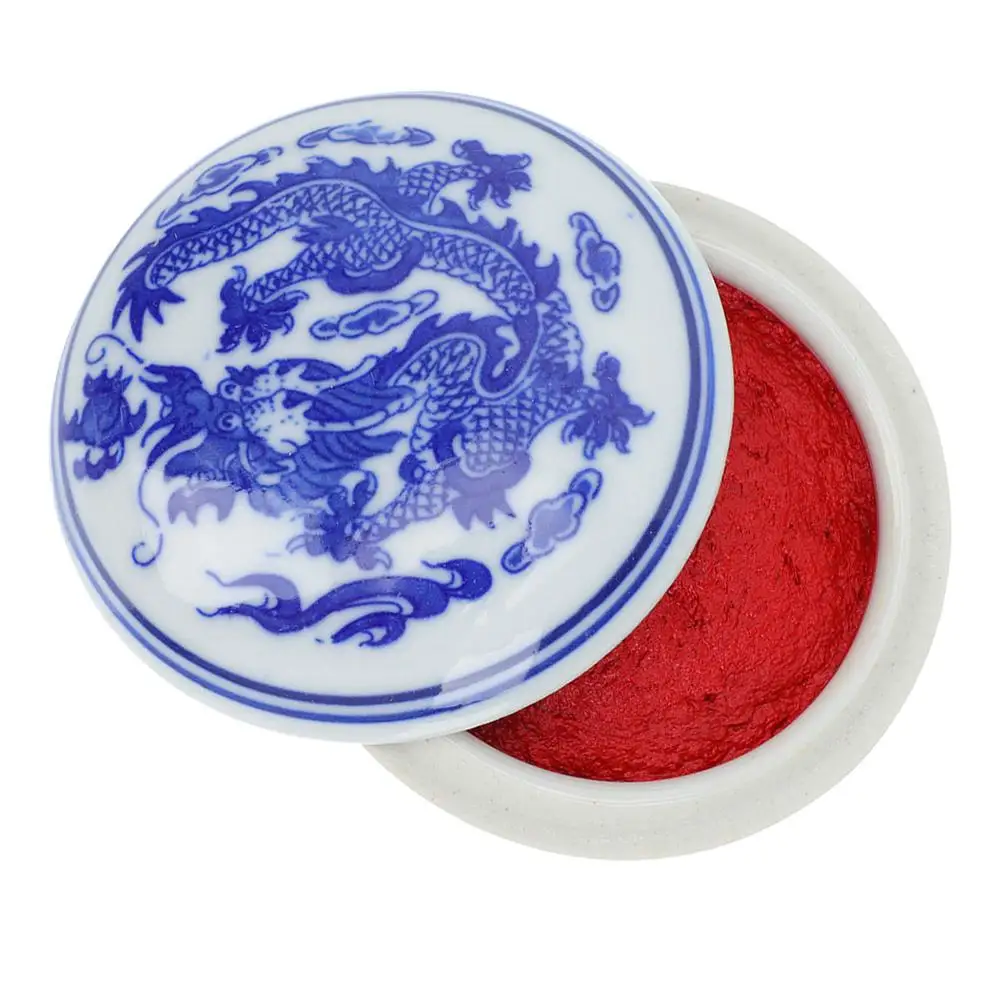 Calligraphy Ink With Ceramic Box Chinese Painting Craft Pads Chinese Ink Painting Artistic Supplies Ceramic Box Color Stamp
Calligraphy Ink With Ceramic Box Chinese Painting Craft Pads Chinese Ink Painting Artistic Supplies Ceramic Box Color Stamp