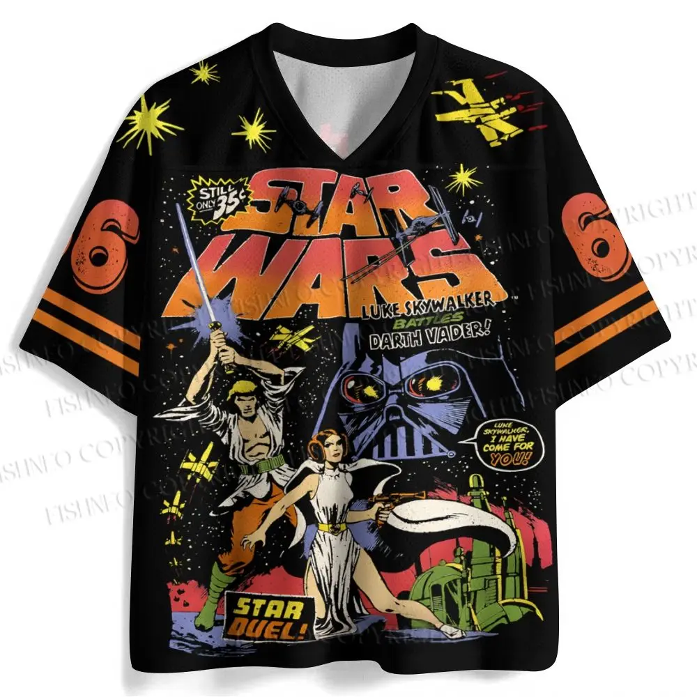 2026 New Star Wars Movie Sports Fashion Adult Children's Short Sleeve V-neck Street Gothic Style Horror Fans Gift
2026 New Star Wars Movie Sports Fashion Adult Children's Short Sleeve V-neck Street Gothic Style Horror Fans Gift