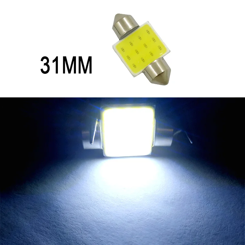 300 шт. гирлянда лампочка для багажника номерного знака лампы COB 12 SMD 31 мм 36 мм 39 мм 41 мм C5W освещение салона автомобиля 12 В постоянного тока
300 шт. гирлянда лампочка для багажника номерного знака лампы COB 12 SMD 31 мм 36 мм 39 мм 41 мм C5W освещение салона автомобиля 12 В постоянного тока