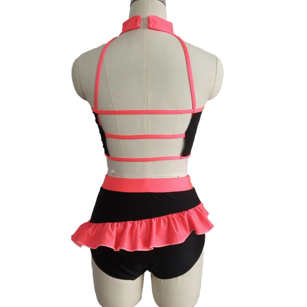 Kids Girls Retail WholesaleNylon Mesh Modern Dance performance suit practice suit Personalized dance performance clothin
Kids Girls Retail WholesaleNylon Mesh Modern Dance performance suit practice suit Personalized dance performance clothin