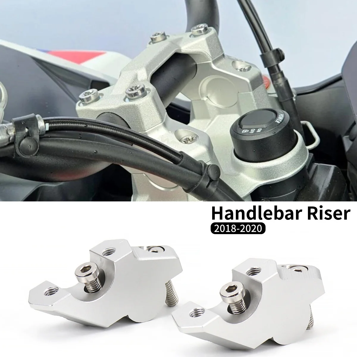 Motorcycle Handlebar Riser Lift Booster Heighting Clamp Extension Adapter For BMW F900R F900XR F 900 R/XR F850GS ADV Adventure
Motorcycle Handlebar Riser Lift Booster Heighting Clamp Extension Adapter For BMW F900R F900XR F 900 R/XR F850GS ADV Adventure