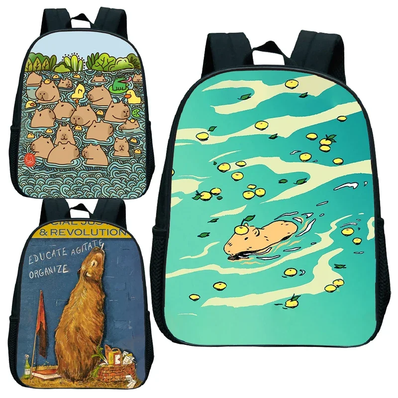 Capybara Fluffy Kindergarten Bag Cute My Spirit Animal Fashion Boy Girl Children Backpack Kids School Rucksack Baby Gift
Capybara Fluffy Kindergarten Bag Cute My Spirit Animal Fashion Boy Girl Children Backpack Kids School Rucksack Baby Gift