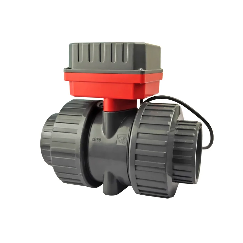 Electric 2 Way Upvc Ball Valve on Off Motorized Actuator Water Flow Control Ball Valve Mobile Control Valve
Electric 2 Way Upvc Ball Valve on Off Motorized Actuator Water Flow Control Ball Valve Mobile Control Valve