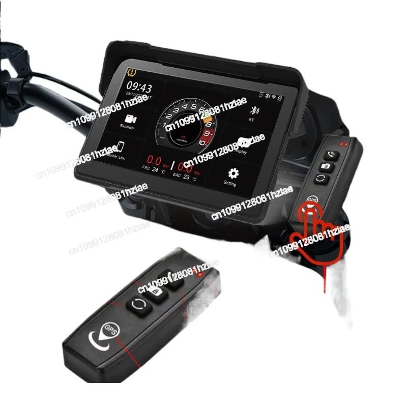 JIUYIN 7" Inch Motorcycle Navigation 2K IPX8 Wireless CarPlay Android Auto Airplay Display Screen Motorcycle Monitor BT Wifi
JIUYIN 7" Inch Motorcycle Navigation 2K IPX8 Wireless CarPlay Android Auto Airplay Display Screen Motorcycle Monitor BT Wifi