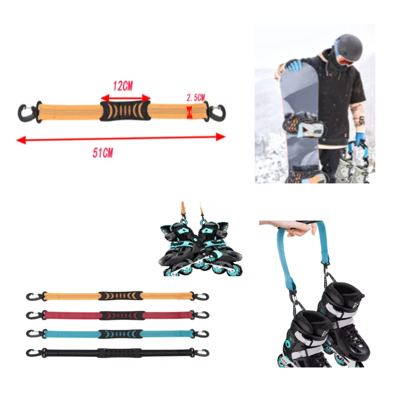 1PCS Skateboard Shoe Carrying Strap with Hook, Suitable for Roller Skates and Ski Boots, Portable, Sturdy, and Easy To Identify
1PCS Skateboard Shoe Carrying Strap with Hook, Suitable for Roller Skates and Ski Boots, Portable, Sturdy, and Easy To Identify