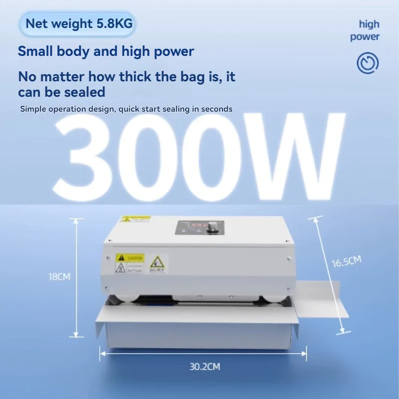 KOTUMY Continuous Band Sealer Bag Sealing Machine Aluminum Foil Plastic Film PE Coated Paper Food Packaging -GLF100
KOTUMY Continuous Band Sealer Bag Sealing Machine Aluminum Foil Plastic Film PE Coated Paper Food Packaging -GLF100