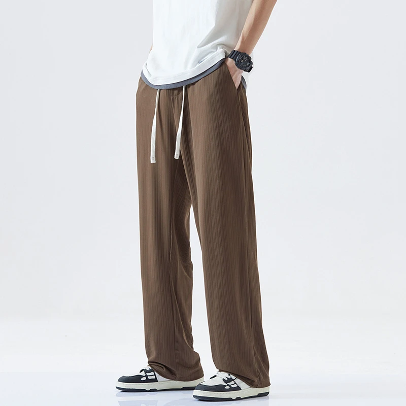 Pants Men's Spring New Casual Quick-drying Straight Breathable Elastic Drape Baggy Wide-leg Comfortable Sweatpants
Pants Men's Spring New Casual Quick-drying Straight Breathable Elastic Drape Baggy Wide-leg Comfortable Sweatpants