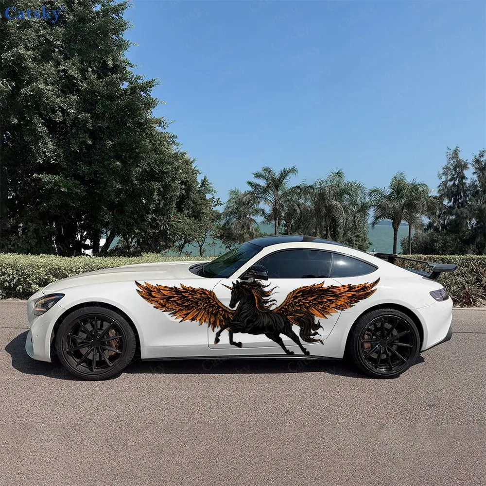 2pcs Flame Black Horse Car Sticker Full Body Decal Decoration Covering Scratches Protect Car Sticker Waterproof Car Vinyl Wraps
2pcs Flame Black Horse Car Sticker Full Body Decal Decoration Covering Scratches Protect Car Sticker Waterproof Car Vinyl Wraps