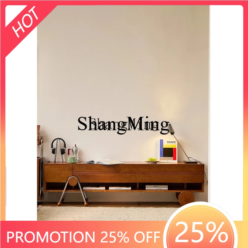 SM wood TV cabinet retro cherry wood living room home medium and ancient style floor storage locker
SM wood TV cabinet retro cherry wood living room home medium and ancient style floor storage locker