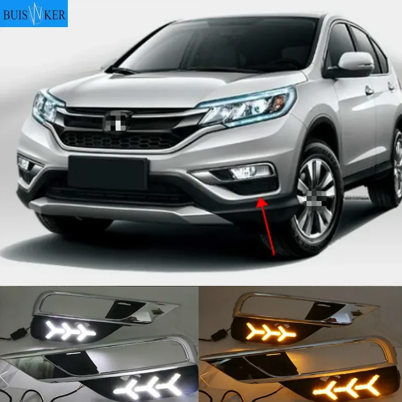 For Honda CRV CR-V 2015 2016 LED Car DRL daytime running light Bumper Front Fog lamp Turn Signal yellow
For Honda CRV CR-V 2015 2016 LED Car DRL daytime running light Bumper Front Fog lamp Turn Signal yellow