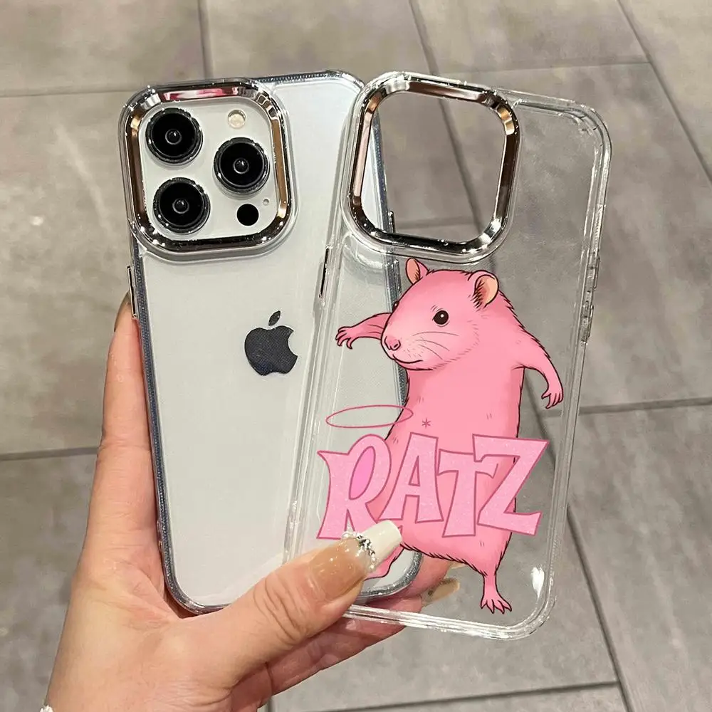Cute Pink Ratz Aesthetic Print Phone Case FOR IPhone 17 16 15 Pro MAX 13 12 16e 15Pro Plus Shell 17Air Silver Shell IMD Covers
Cute Pink Ratz Aesthetic Print Phone Case FOR IPhone 17 16 15 Pro MAX 13 12 16e 15Pro Plus Shell 17Air Silver Shell IMD Covers