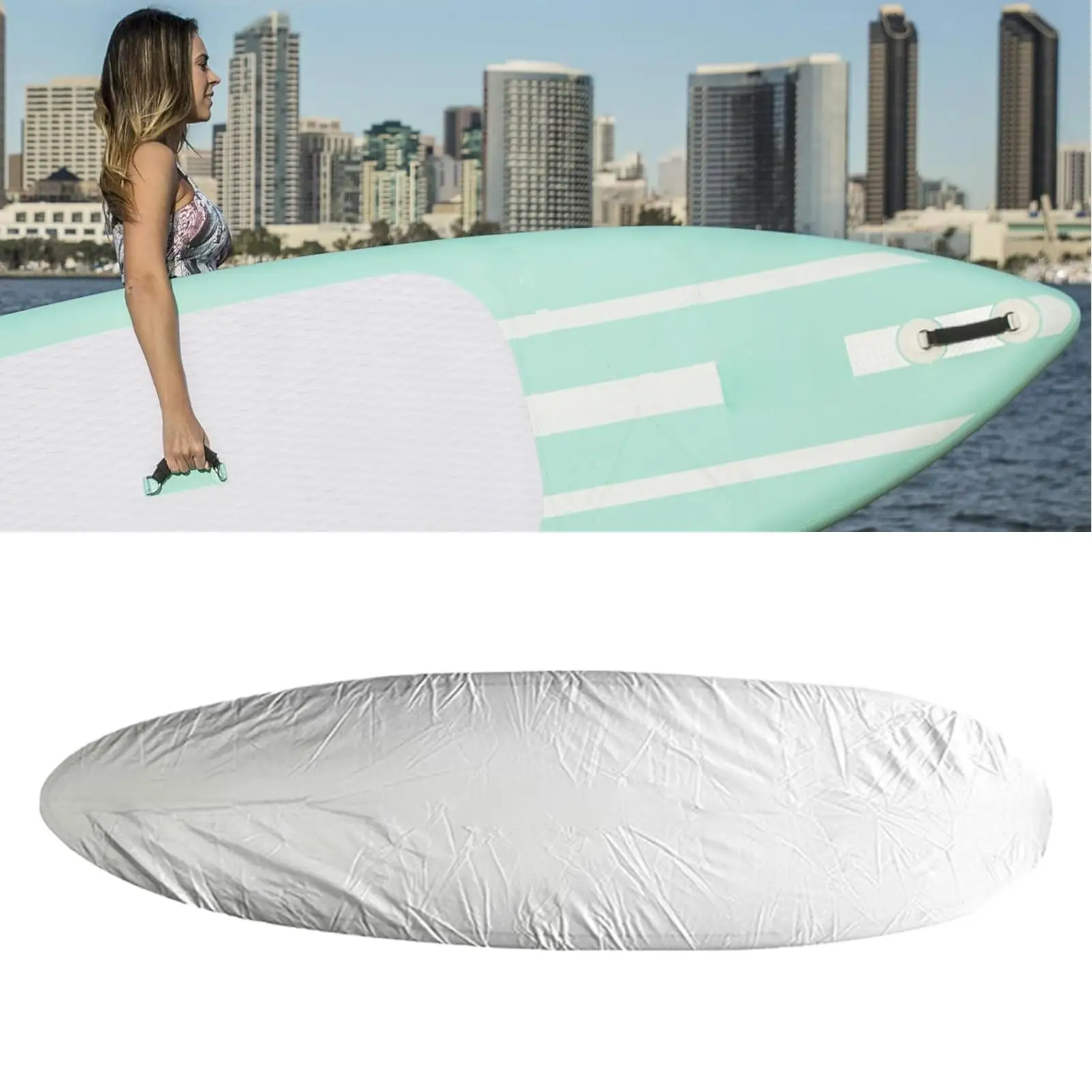 Surfboard Sock Dustproof Surfboard Guard Sun Protection Surf Board Protective Sleeve for Training Beach Waterproof Surfing
Surfboard Sock Dustproof Surfboard Guard Sun Protection Surf Board Protective Sleeve for Training Beach Waterproof Surfing