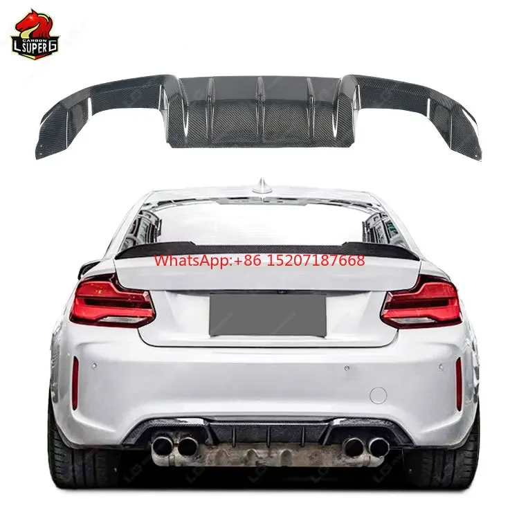 Carbon Fiber MP Style Rear Bumper Diffuser for BMW F87 M2 M2C Body Kit Rear Bumper Diffusers
Carbon Fiber MP Style Rear Bumper Diffuser for BMW F87 M2 M2C Body Kit Rear Bumper Diffusers