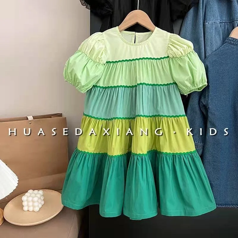 Summer Green Clothes Little Girls Clothing Stripe Puffy Ruffle Dress Girls Princess Dress Dresses For Teen Women 2023 Party
Summer Green Clothes Little Girls Clothing Stripe Puffy Ruffle Dress Girls Princess Dress Dresses For Teen Women 2023 Party