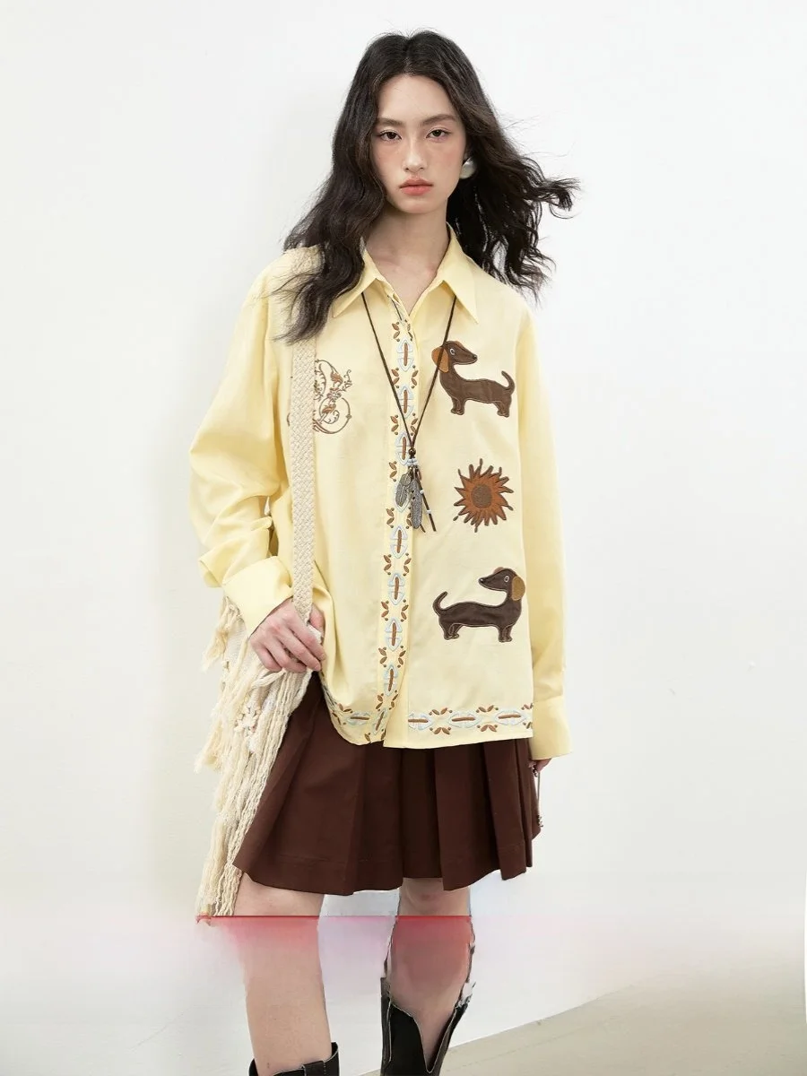 UNSOYAO Peony Residency Summer irt женский лоскутный вышитый бамбук хлопок желтый шелк irt длинный воротник све
UNSOYAO Peony Residency Summer irt женский лоскутный вышитый бамбук хлопок желтый шелк irt длинный воротник све