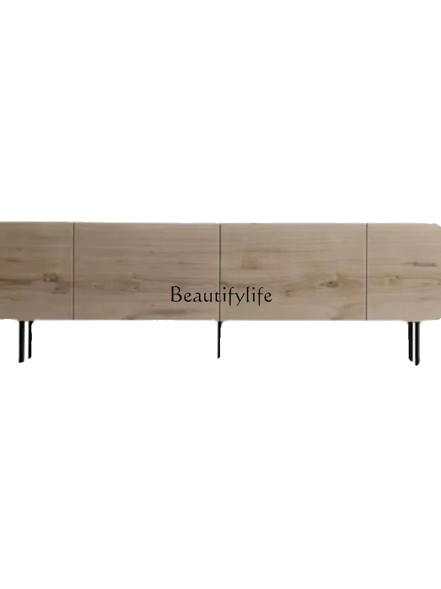 Nordic small apartment solid wood TV cabinet wabi sandy wind simple modern light luxury home locker
Nordic small apartment solid wood TV cabinet wabi sandy wind simple modern light luxury home locker