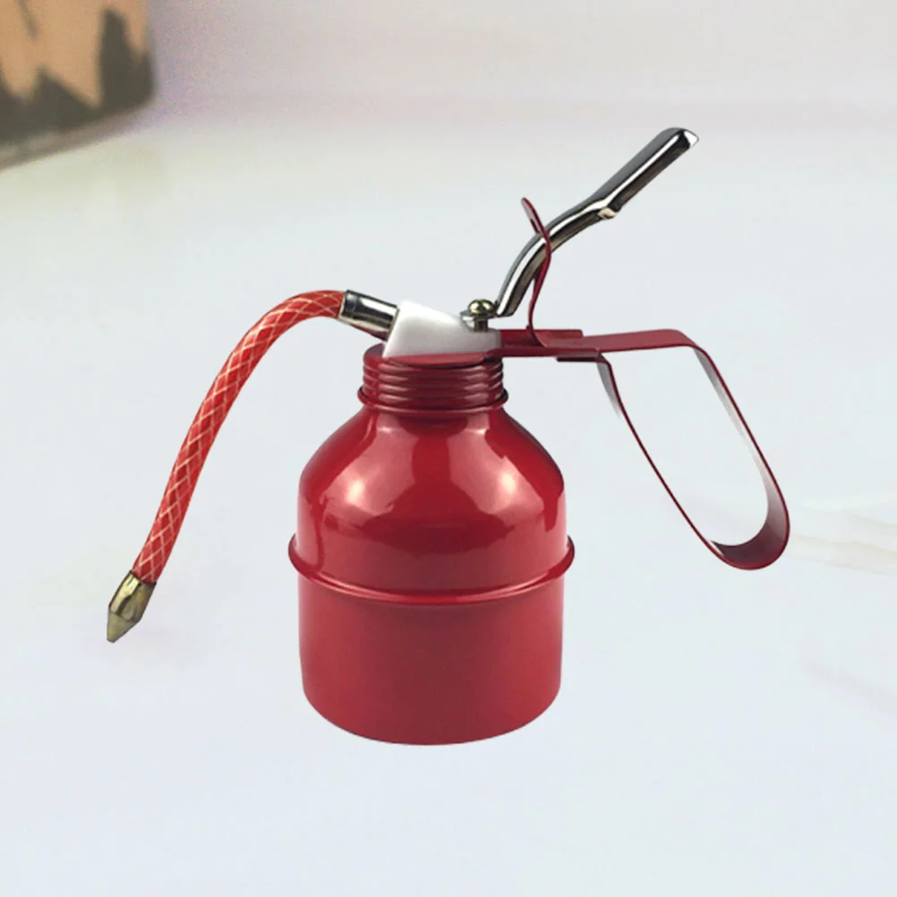 500ccl 182x182x167cm Flexible Machine Oil Pot Iron Oil Can Oil Filling Tool Dark Red Oil Filling Pot
500ccl 182x182x167cm Flexible Machine Oil Pot Iron Oil Can Oil Filling Tool Dark Red Oil Filling Pot
