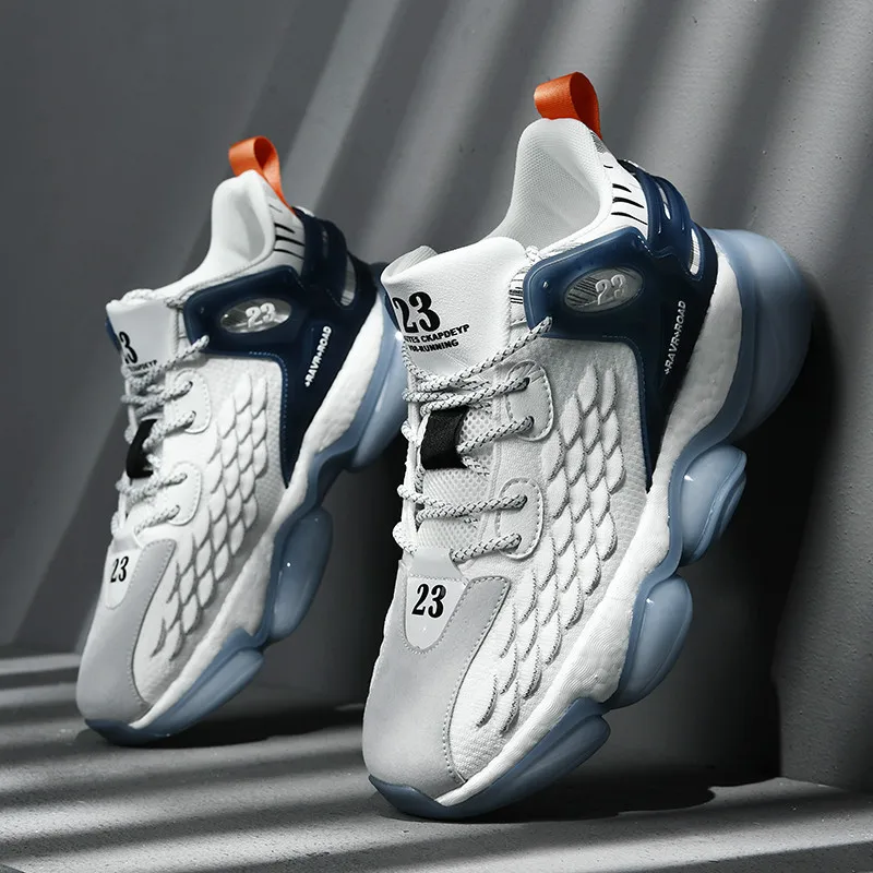 Men's Basketball Shoes Men Mesh Breathable Cushioning Non-Slip Wearable Walking Sports Shoes Training Athletic Casual Sneakers
Men's Basketball Shoes Men Mesh Breathable Cushioning Non-Slip Wearable Walking Sports Shoes Training Athletic Casual Sneakers