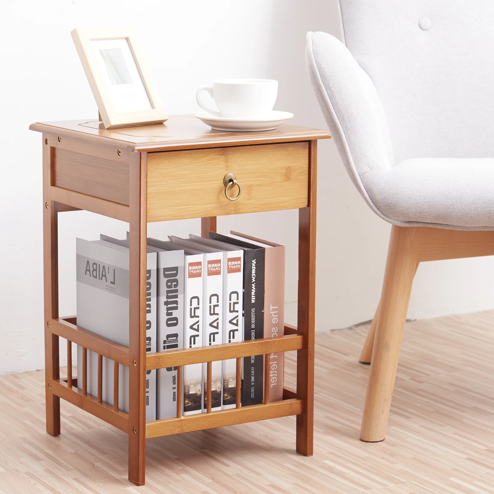 Multifunctional Bamboo Bedside Table 2-Tier/3-Tier with Drawer Nightstand for Bedroom Couch Plant Storage Shelf for Home
Multifunctional Bamboo Bedside Table 2-Tier/3-Tier with Drawer Nightstand for Bedroom Couch Plant Storage Shelf for Home