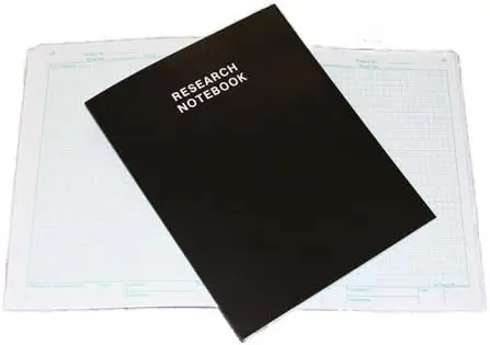 64-Page Research Notebook 9.25x11.25 Inches Black Soft Cover
64-Page Research Notebook 9.25x11.25 Inches Black Soft Cover