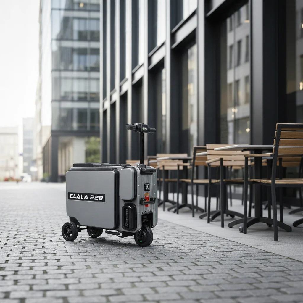 ELALA New Arrival 70L Lightweight Large Capacity Electric Luggage Two-person Riding Wheel Suitcase Electric For Daily Commute
ELALA New Arrival 70L Lightweight Large Capacity Electric Luggage Two-person Riding Wheel Suitcase Electric For Daily Commute