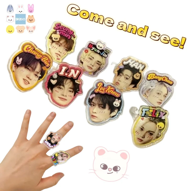 SKZOO anime merchandise StrayKids cartoon cute couple best friend spinning acrylic ring
SKZOO anime merchandise StrayKids cartoon cute couple best friend spinning acrylic ring