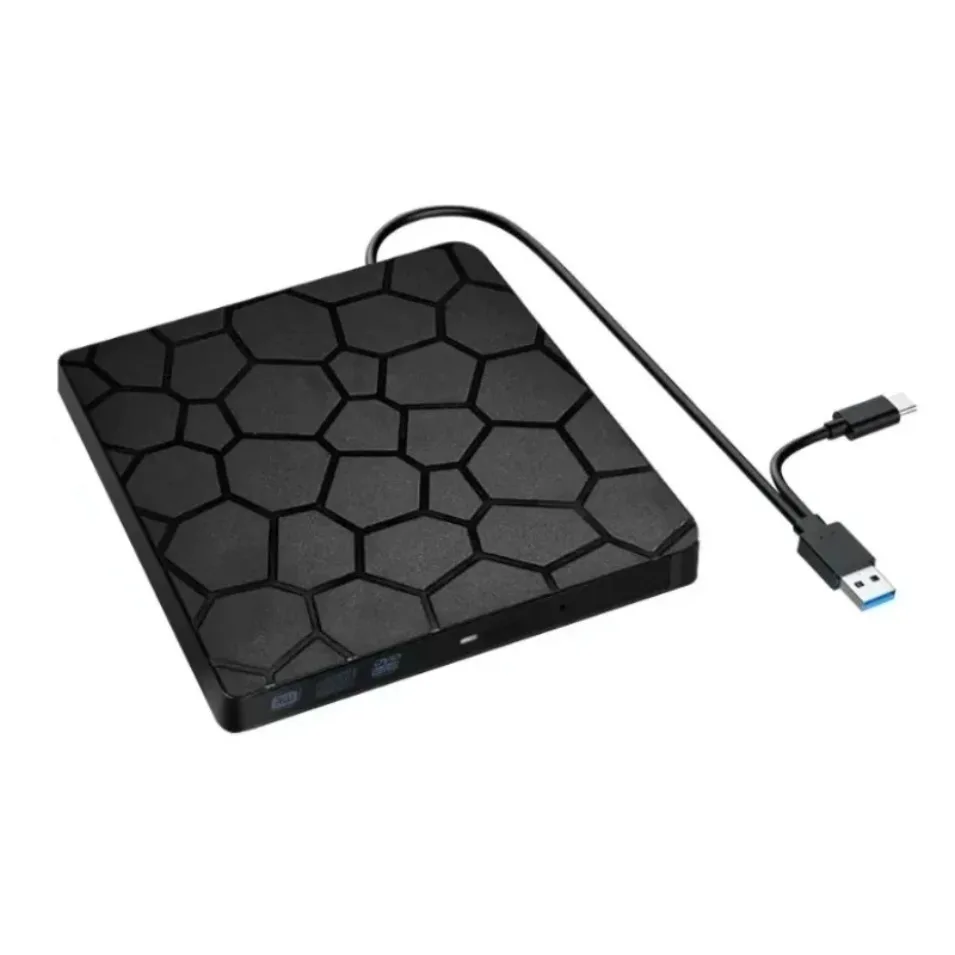 2 In 1 External DVD RW Drive USB 3.0 Type-C Interface Slim DVD CD Writer Burner Reader Player Optical Drive For Laptop Notebook
2 In 1 External DVD RW Drive USB 3.0 Type-C Interface Slim DVD CD Writer Burner Reader Player Optical Drive For Laptop Notebook