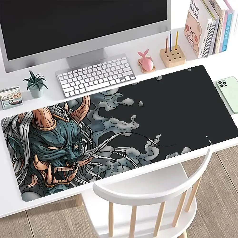 Black Ghost Face Non-slip Mouse Pad Gamer Desk Mat HD Print Japanese Samurai Devil Mask PC Gaming Accessories Computer Table Pad
Black Ghost Face Non-slip Mouse Pad Gamer Desk Mat HD Print Japanese Samurai Devil Mask PC Gaming Accessories Computer Table Pad