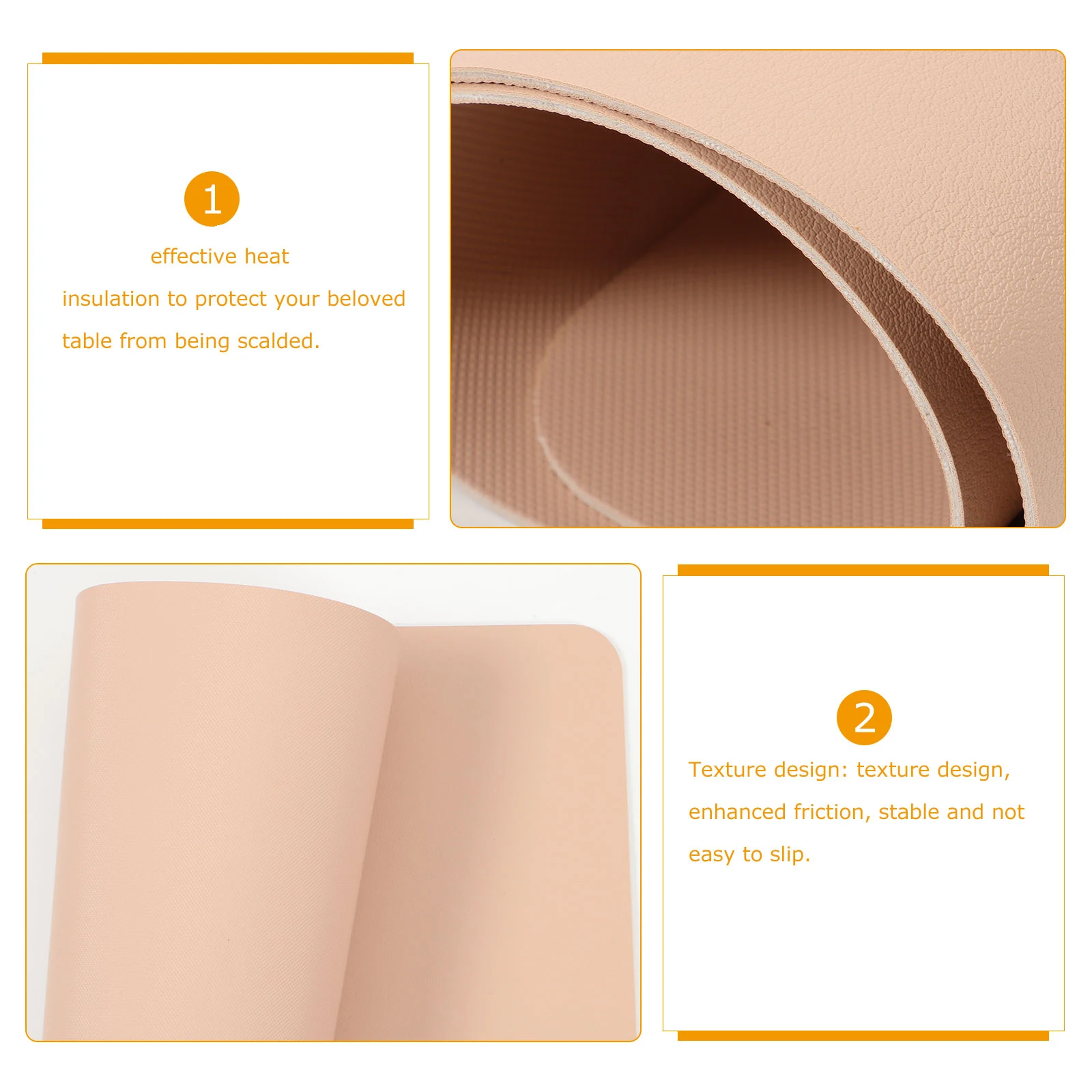 1 Piece Rectangular Placemat Heat resistant Waterproof Anti scald Cushion Non slip Dinner Mats Household Supply
1 Piece Rectangular Placemat Heat resistant Waterproof Anti scald Cushion Non slip Dinner Mats Household Supply