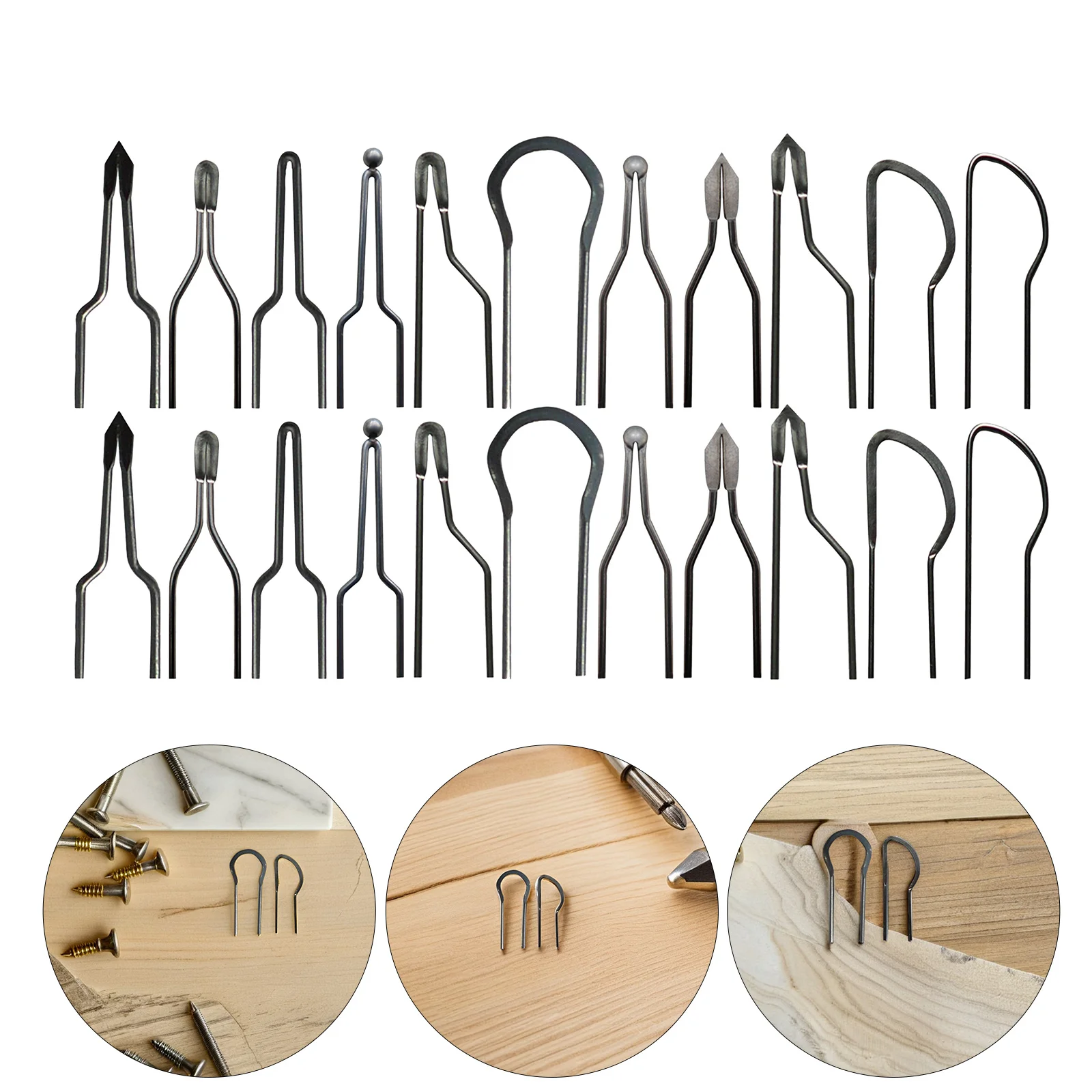 23pcs Pyrography Wire Tips High Impedance 1Mm Silver Mixed Style For 30-50W Wood Burning Machine Tip Diy Craft Projects
23pcs Pyrography Wire Tips High Impedance 1Mm Silver Mixed Style For 30-50W Wood Burning Machine Tip Diy Craft Projects